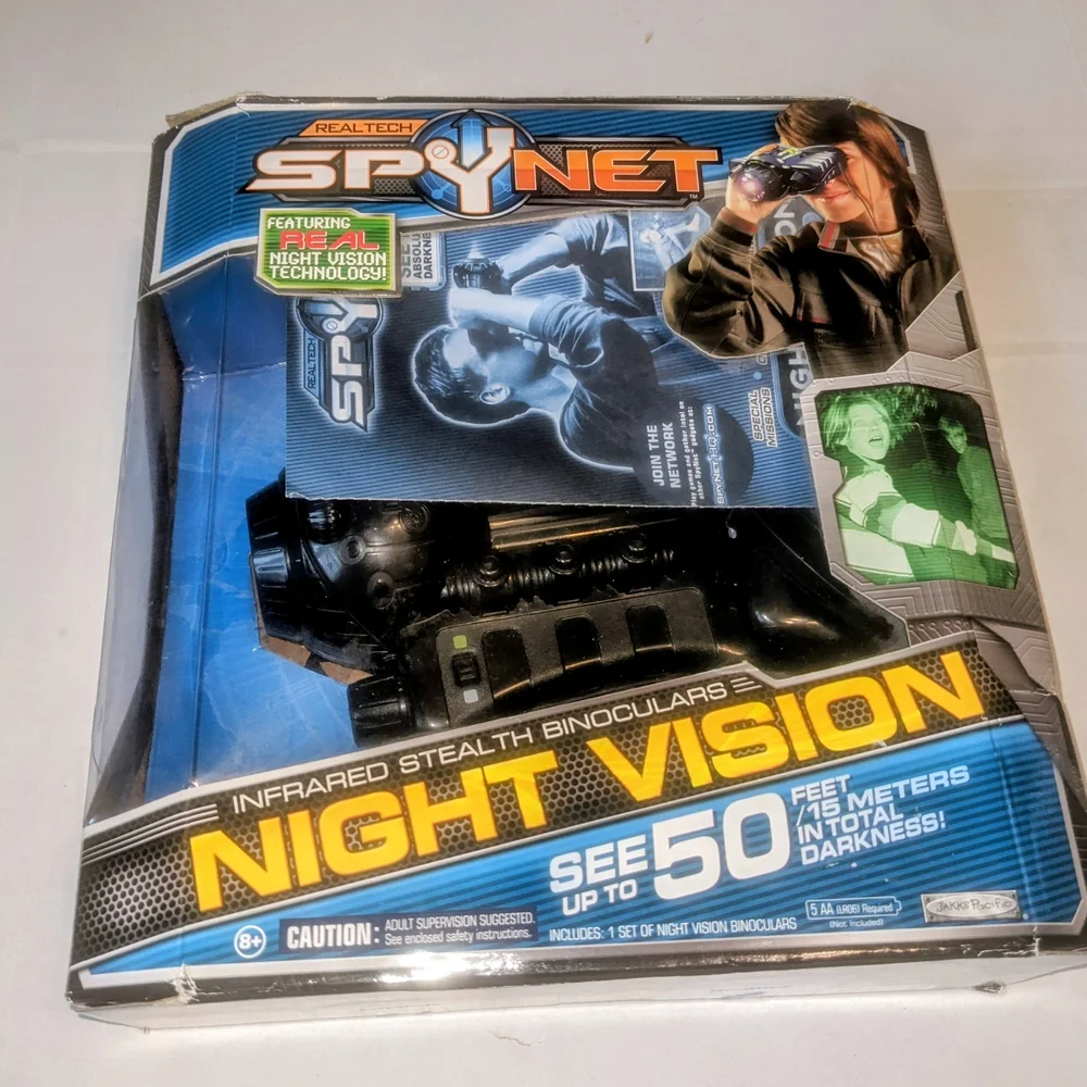 Jakks Pacific Real Tech SPYNET Ultra Night Vision Infrared Goggles 2011
